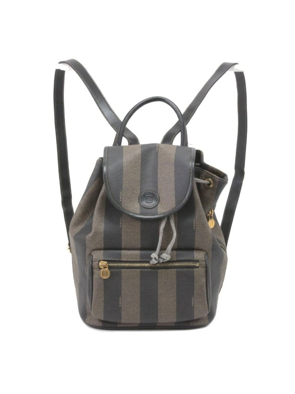 Fendi Mini Backpack Pecan Pattern Brown - Picture 2 of 9
